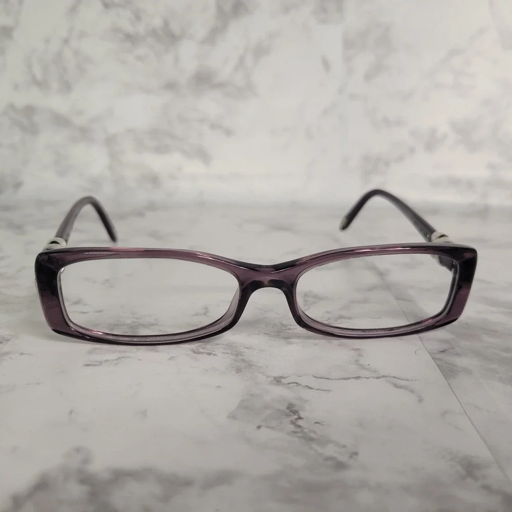 Tiffany & Co TF 2016 8061 Purple Rectangular Eyeglasses Frames Paloma Picasso X‎